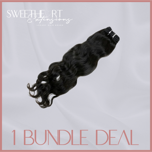 1 Bundle Of Our Raw Hair (40")